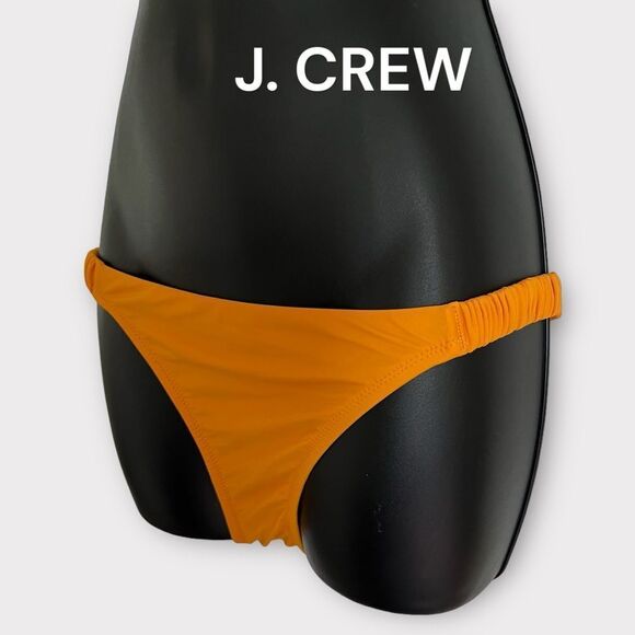 Orange J. Crew  bikini bottom size Small, NWT - Picture 3 of 6